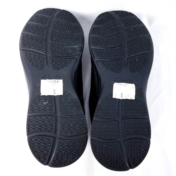 Clarks Mens Black Shoes Loafers 11 M Slip On - Picture 7 of 8